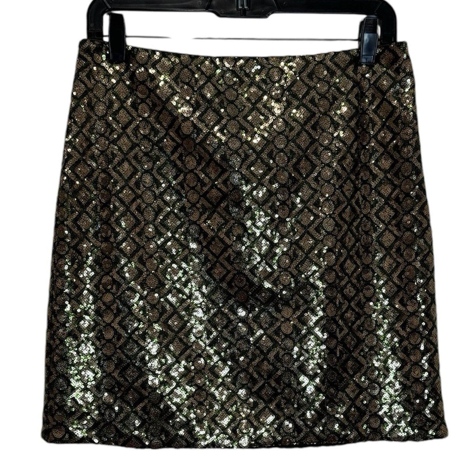 Banana Republic Banana Republic Monogram Collection Sequin Mini Skirt Size 4 Size 27" / US 4 / IT 40 - 2 Thumbnail