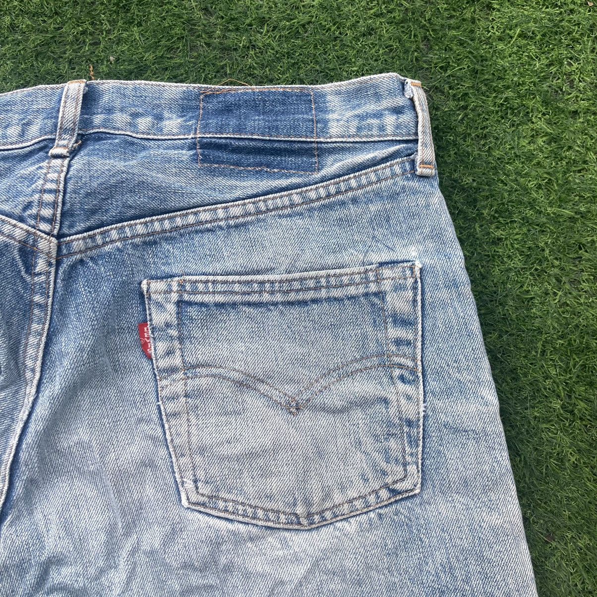 Levi's LEVI’S BIG E 502 XX SELVEDGE DISTRESSED JEANS Size US 33 - 10 Thumbnail