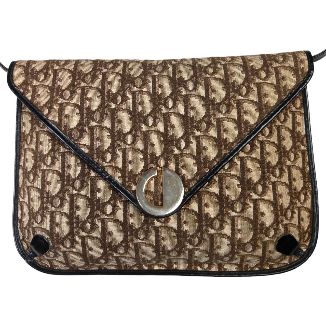 Dior Vintage Dior Monogram Shoulder Bag Size ONE SIZE - 1 Thumbnail