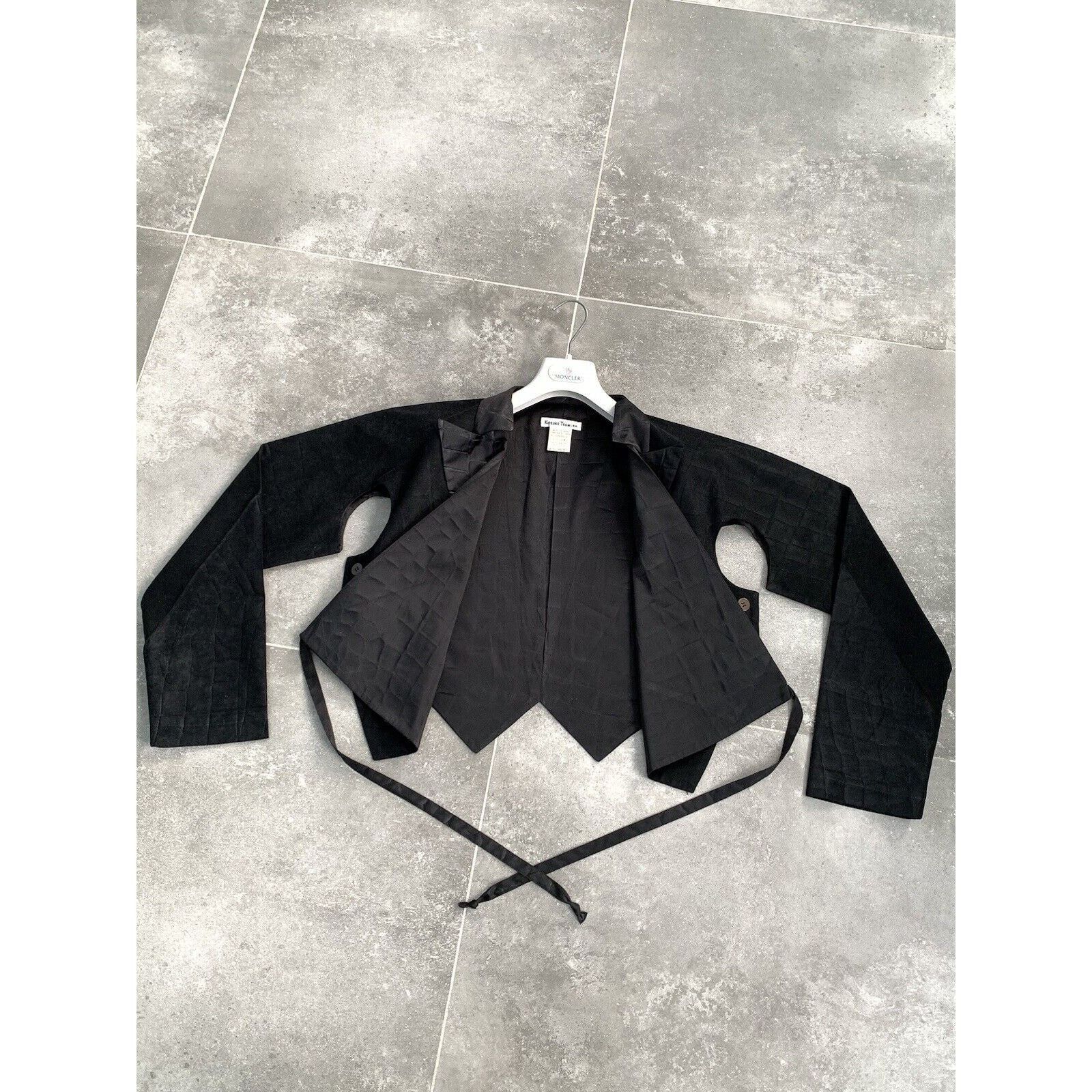 Issey Miyake Women's KOSUKE TSUMURA x ISSEY MIYAKE Blazer Jacket SZ M Size M / US 6-8 / IT 42-44 - 4 Thumbnail