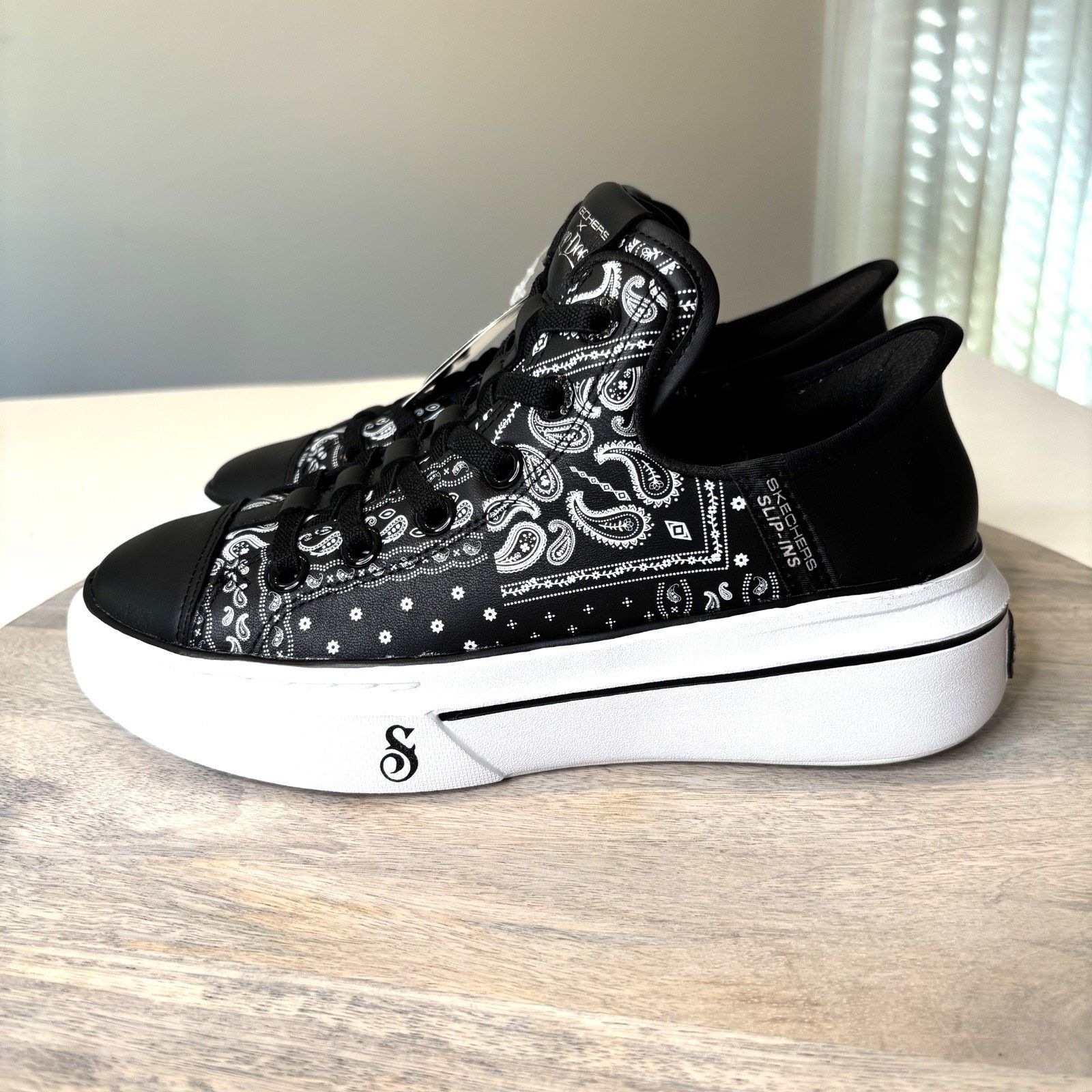 SKECHERS Skechers Snoop Dogg One Double G Sneakers Black White Sz 6.5 Size US 6.5 / IT 36.5 - 6 Thumbnail
