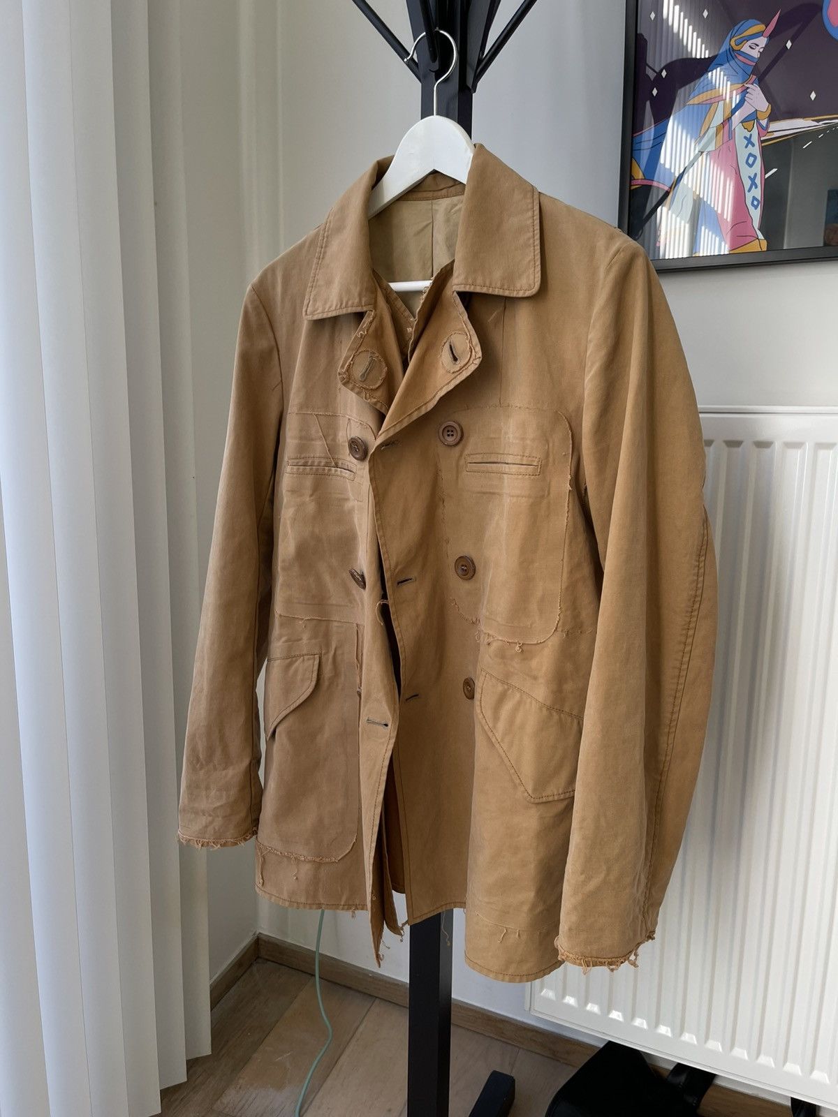 Maison MIHARA YASUHIRO Miharayasuhiro 00s Sample Military Jacket With Glued Pocket Size US S / EU 44-46 / 1 - 2 Thumbnail