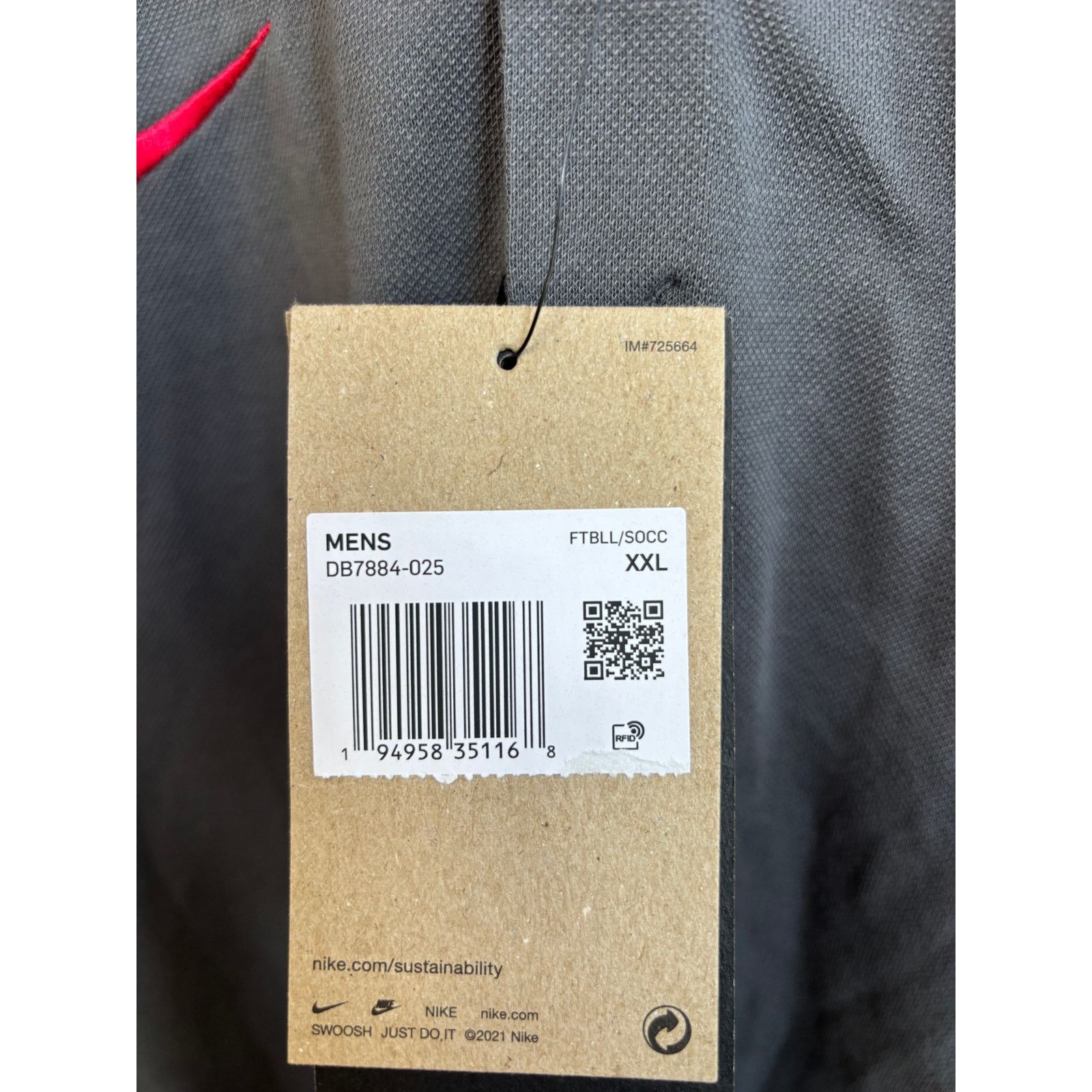 Nike Nike x PSG Dri-Fit Polo Gray Logo XXL Size US XXL / EU 58 / 5 - 5 Thumbnail
