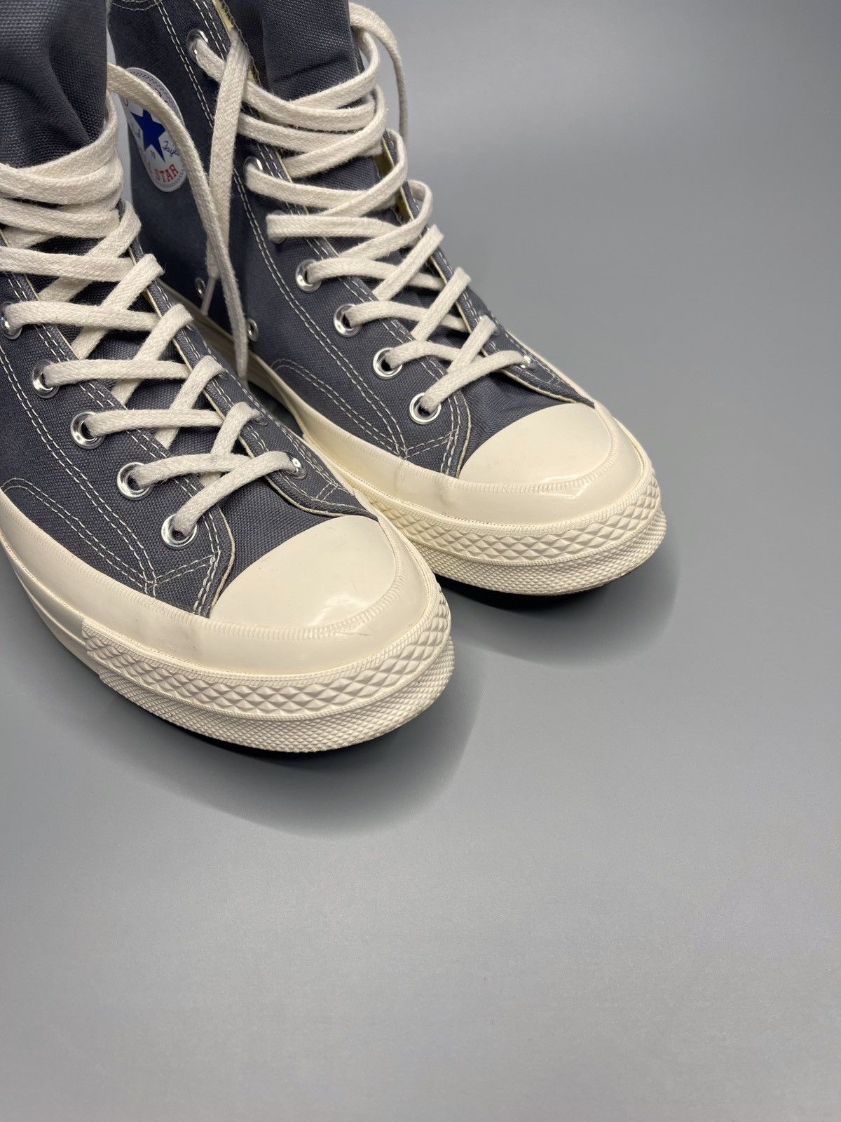 Comme des Garcons × Converse Comme Des Garcons x Converse Hi Top Sneakers Size US 9.5 / EU 42-43 - 7 Thumbnail