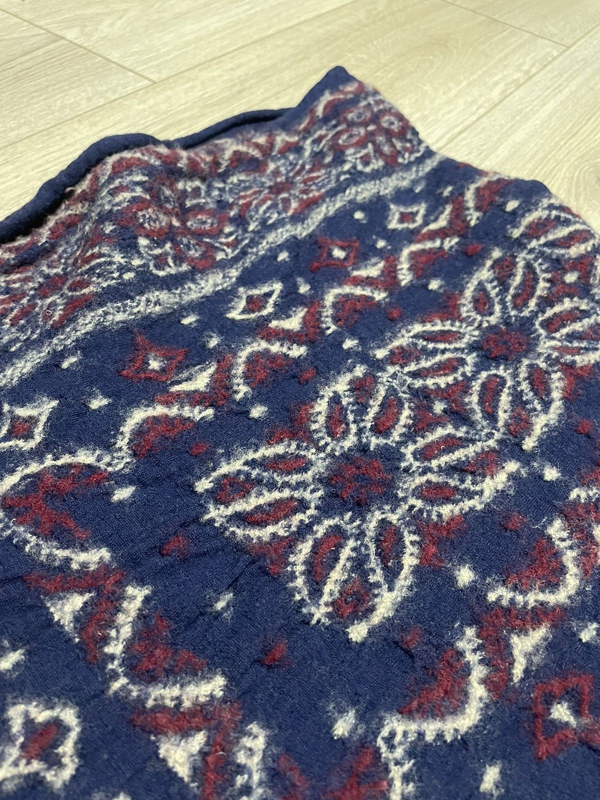 Kapital Archive Kapital Fulling Wool HAPPY Scarf Big Mama Size ONE SIZE - 12 Thumbnail