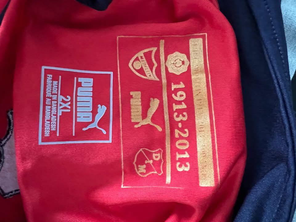 Puma ⚽️ Rare 2014 Independiente Medellín Centennial Jersey ⚽️ Size US XXL / EU 58 / 5 - 5 Thumbnail