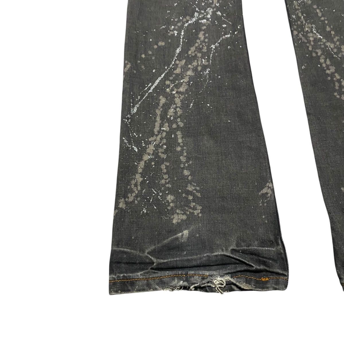 Tornado Mart Xfrm Denim Super Flare Painter Jeans Distressed Size US 30 / EU 46 - 14 Thumbnail