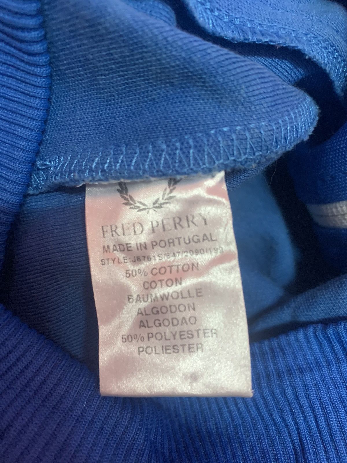 Fred Perry × Vintage VINTAGE!! 80's Track Top FRED PERRY Size US S / EU 44-46 / 1 - 6 Thumbnail