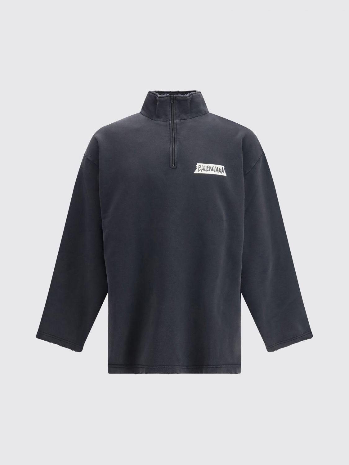 Balenciaga Balenciaga Sweatshirt Men Black Size US M / EU 48-50 / 2 - 1 Preview