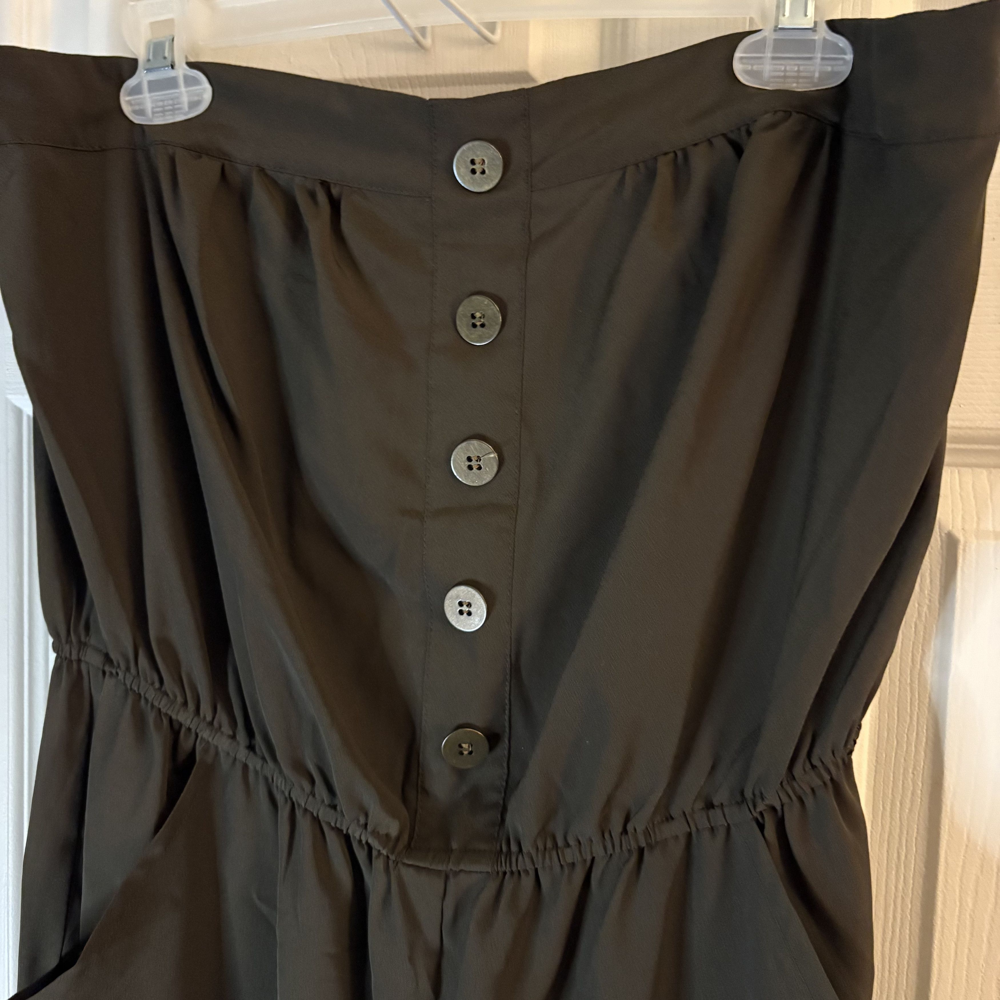 Other Walter by Walter Baker Olive Jumpsuit size L Size 32" / US 10 / IT 46 - 2 Thumbnail