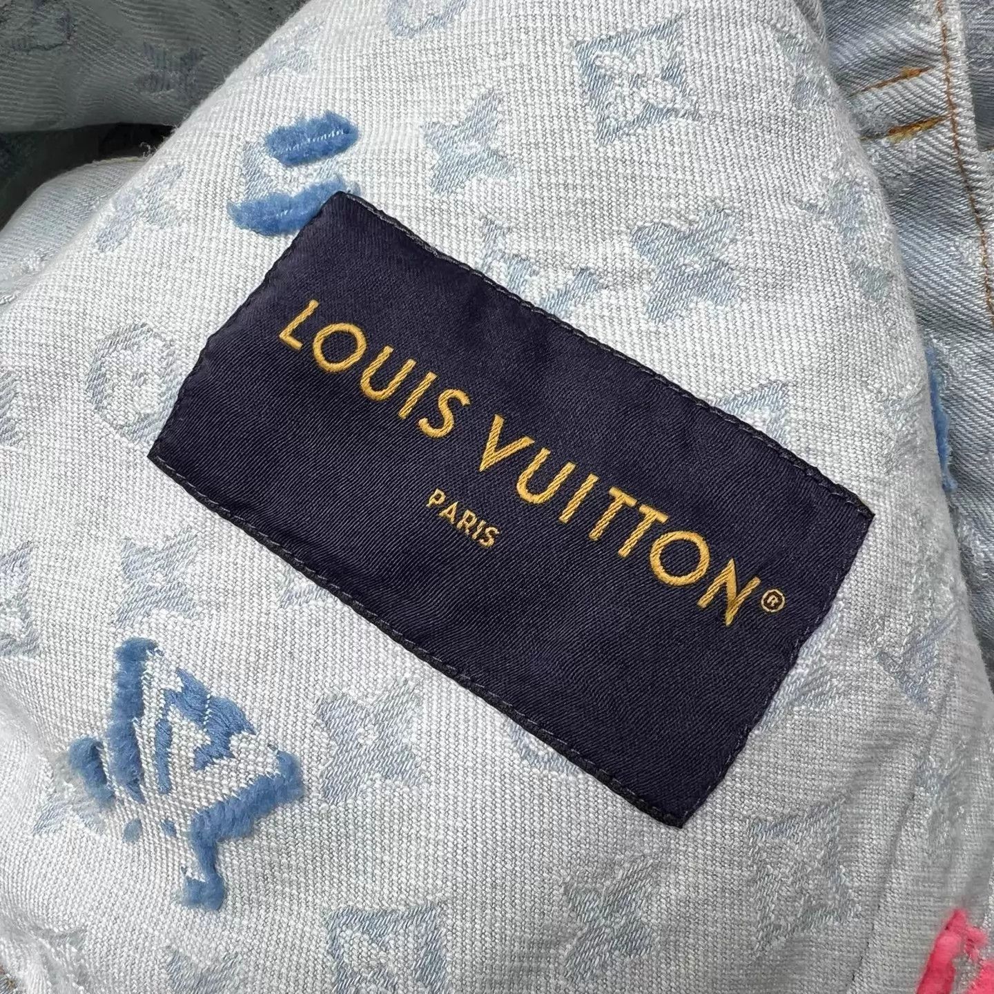 Louis Vuitton LV Tyler All Over Denim Jacket 50 NWT Size US M / EU 48-50 / 2 - 4 Thumbnail
