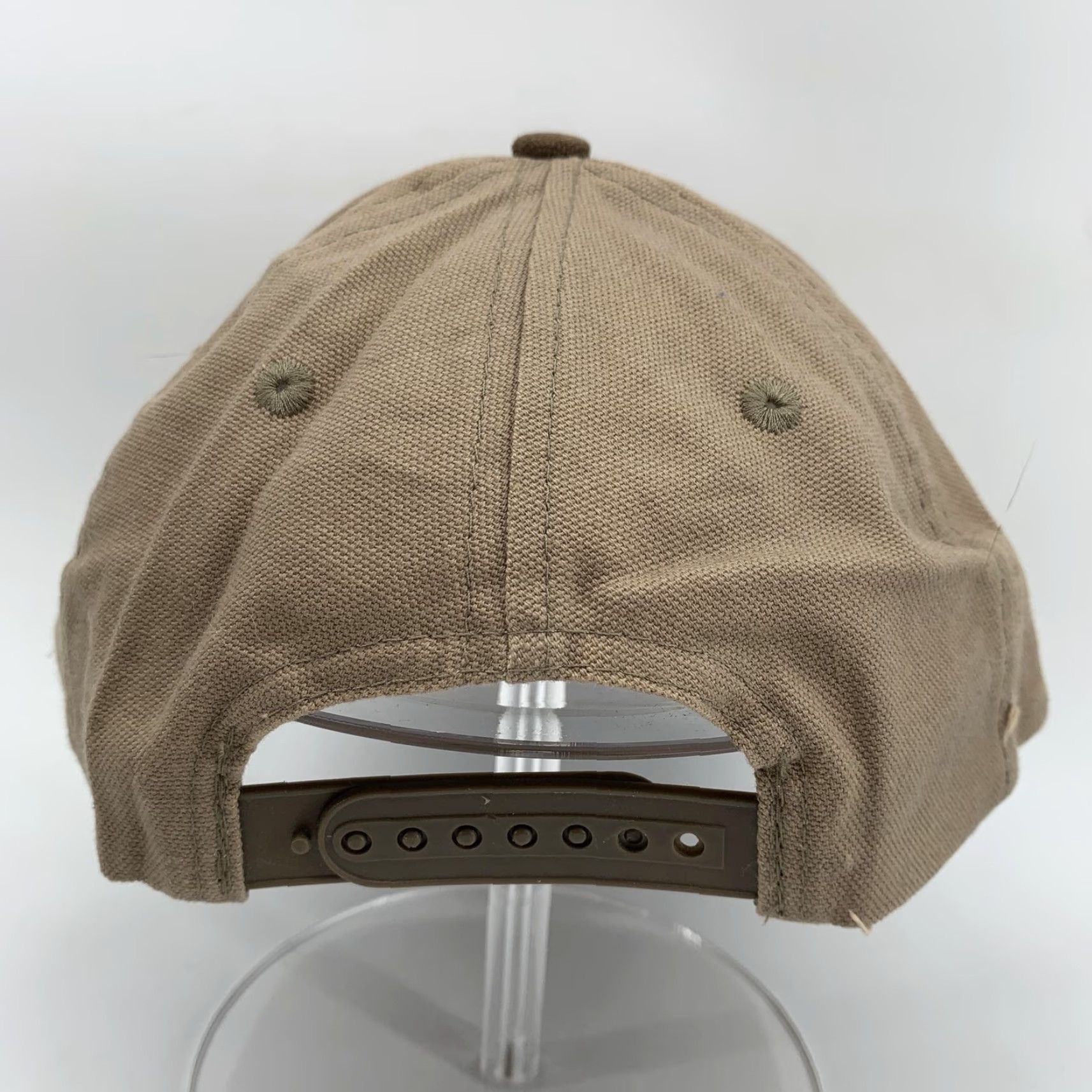 Vintage VINTAGE Sea World Shamu Hat Cap Snap Back Mens Brown Canvas One Size 90s Size ONE SIZE - 3 Thumbnail