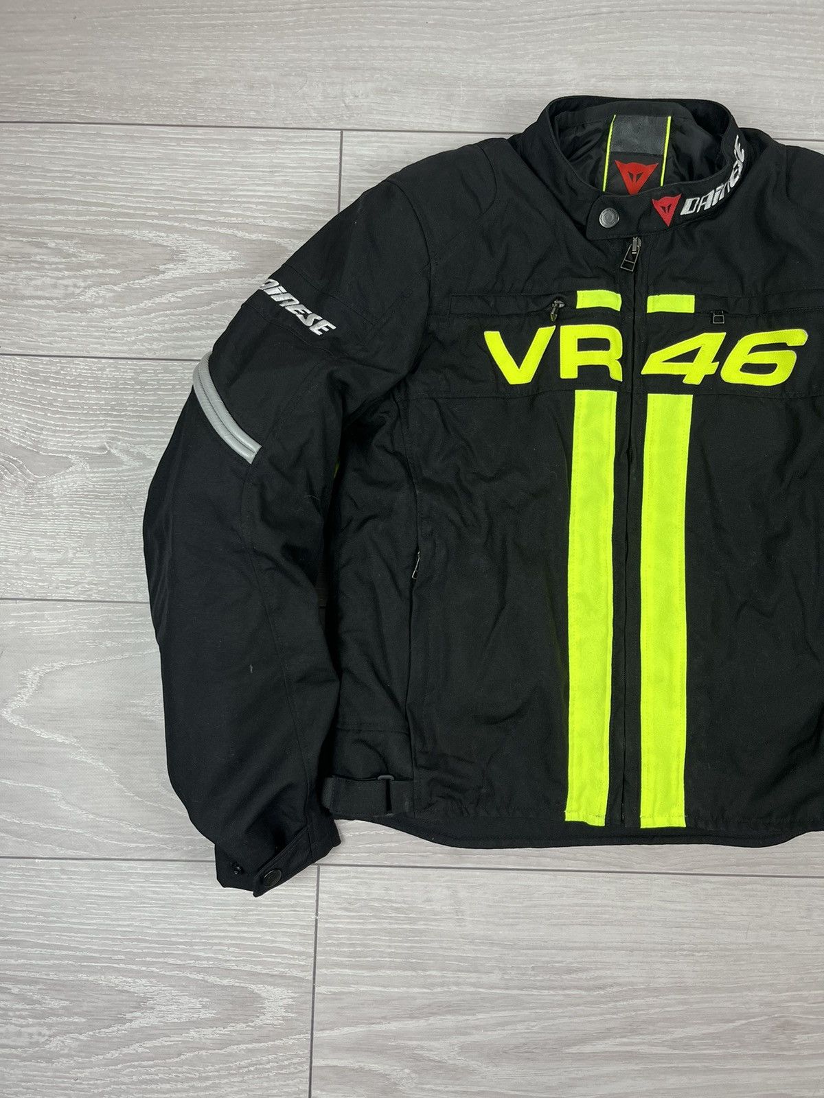 Dainese Dainese Vito Rossi Motorcycle Black Protection Jacket Size US L / EU 52-54 / 3 - 4 Thumbnail