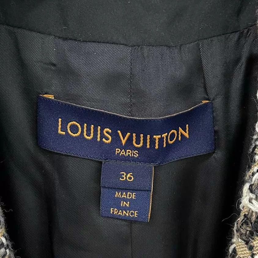 Louis Vuitton LV tweed monogram all over blazer 99 new 36 Size XS / US 0-2 / IT 36-38 - 6 Thumbnail