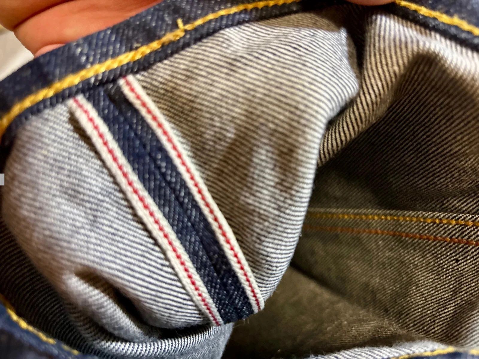 Japanese Brand Evisu daicock baggy jean blue print Size US 34 / EU 50 - 6 Thumbnail