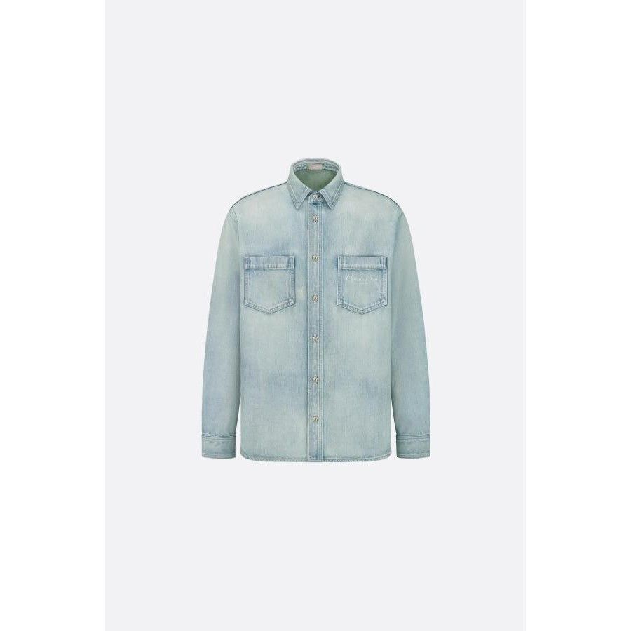 Dior DIOR Couture blue Shirt New & Authentic (Men's size:M;) Size US M / EU 48-50 / 2 - 1 Preview