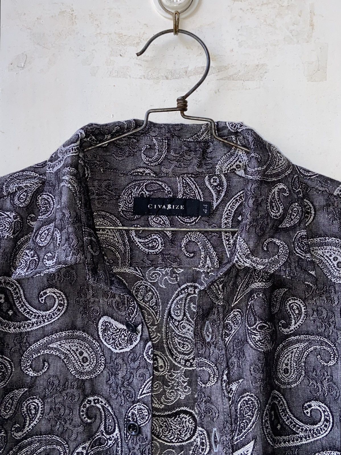 CIVARIZE CIVARIZE Grey Patterned Shirts/Outer Size US M / EU 48-50 / 2 - 14 Thumbnail