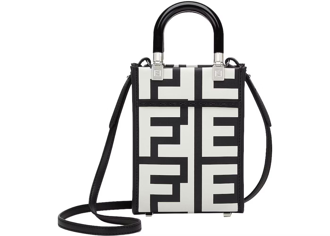 Fendi o1loc1c0824 Size: OS/ Shopper in Black/White Size ONE SIZE - 1 Preview