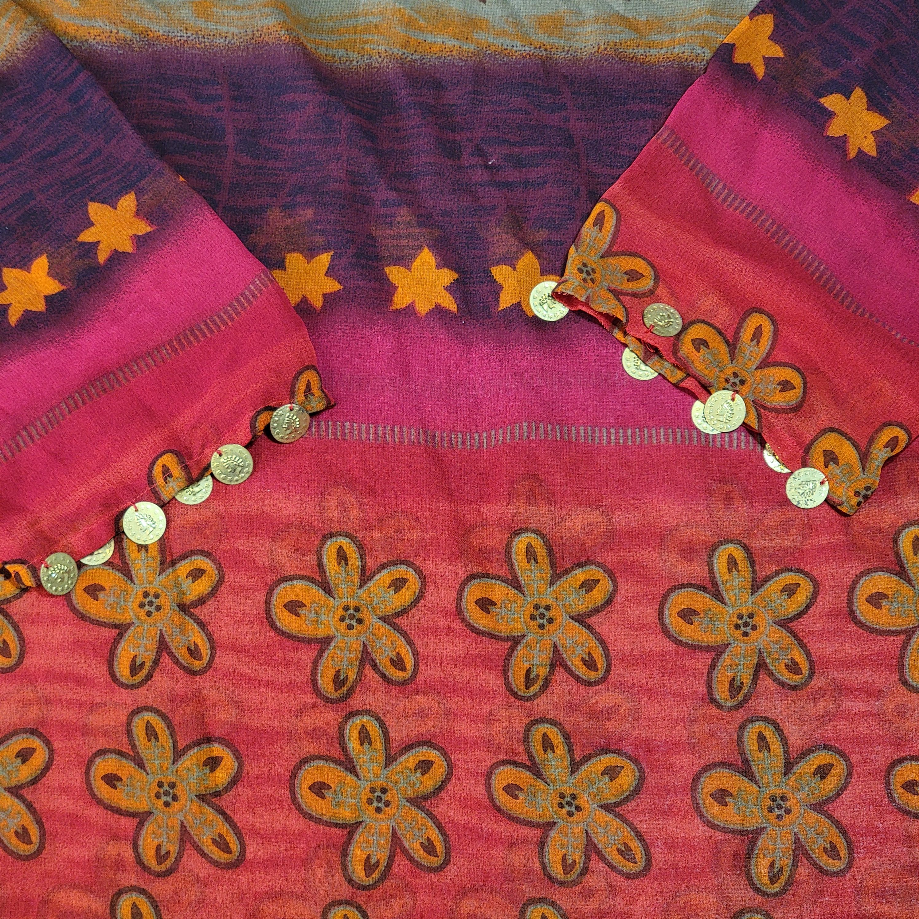 Other Maggie Barnes Cover-Up w/Dangles Red/Dark Red - Size 4XL NWT Size 4XL / US 24-26 - 3 Thumbnail