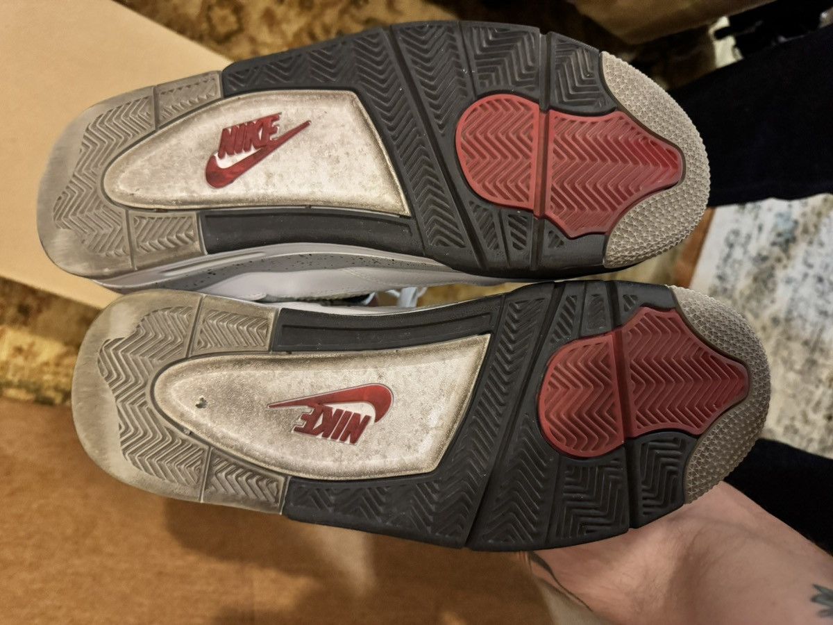 Jordan Brand × Nike Jordan 4 Cement Size 10.5 Size US 10.5 / EU 43-44 - 5 Thumbnail