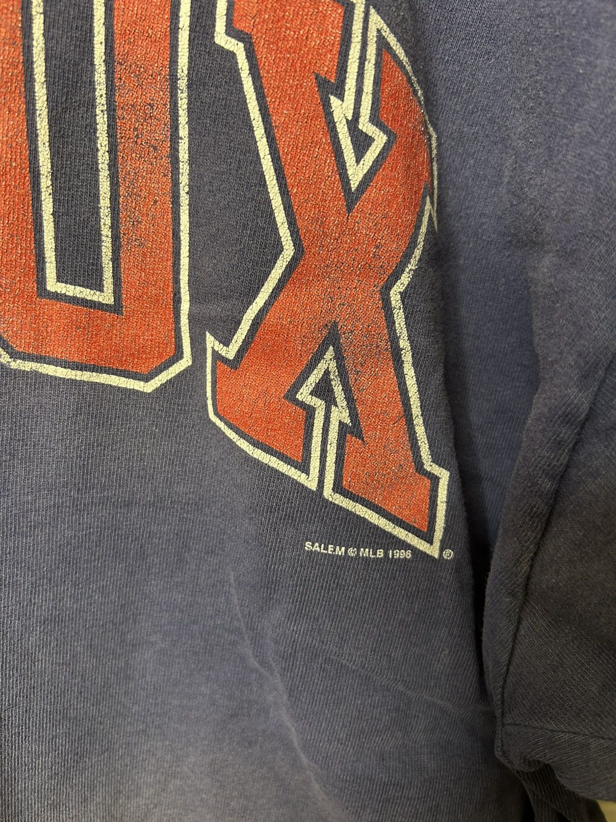 MLB Vintage 1996 Red Sox T-Shirt Salem Sportswear XL USA Size US XL / EU 56 / 4 - 2 Thumbnail