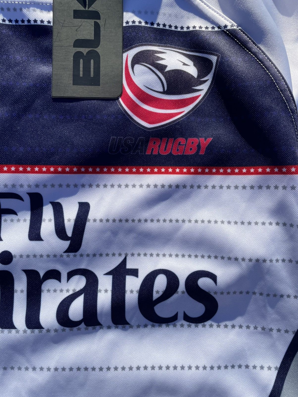 Other Team USA Jersey size s Blue Rugby BLK Team Fly Emirates NWT Size US S / EU 44-46 / 1 - 3 Thumbnail