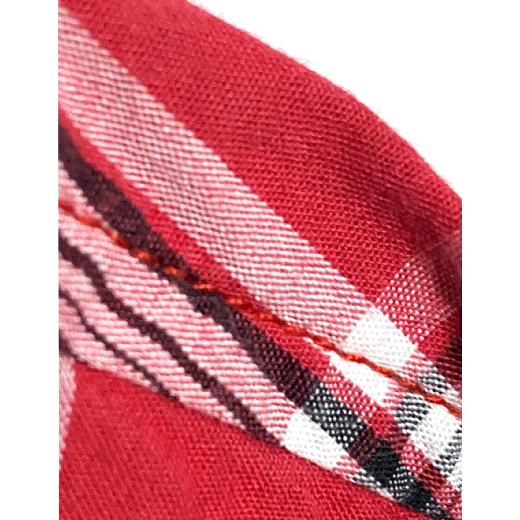 Vintage LRG Plaid Button Shirt Mens 4XL Casual Short Sleeve Cotton Red Button-Up XLG 2XL? Size US XXL / EU 58 / 5 - 5 Thumbnail