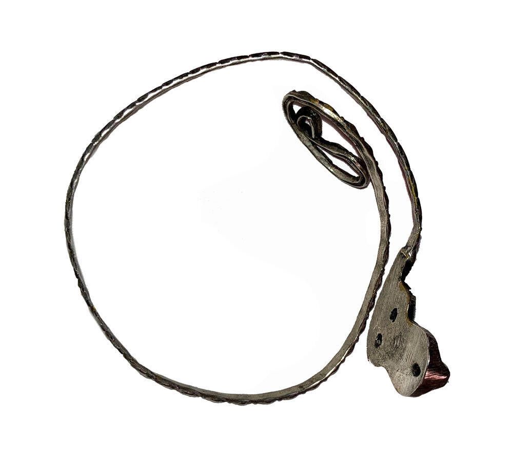 Designer Southeast Asian Cobra White Metal Snake Armband Size ONE SIZE - 3 Thumbnail
