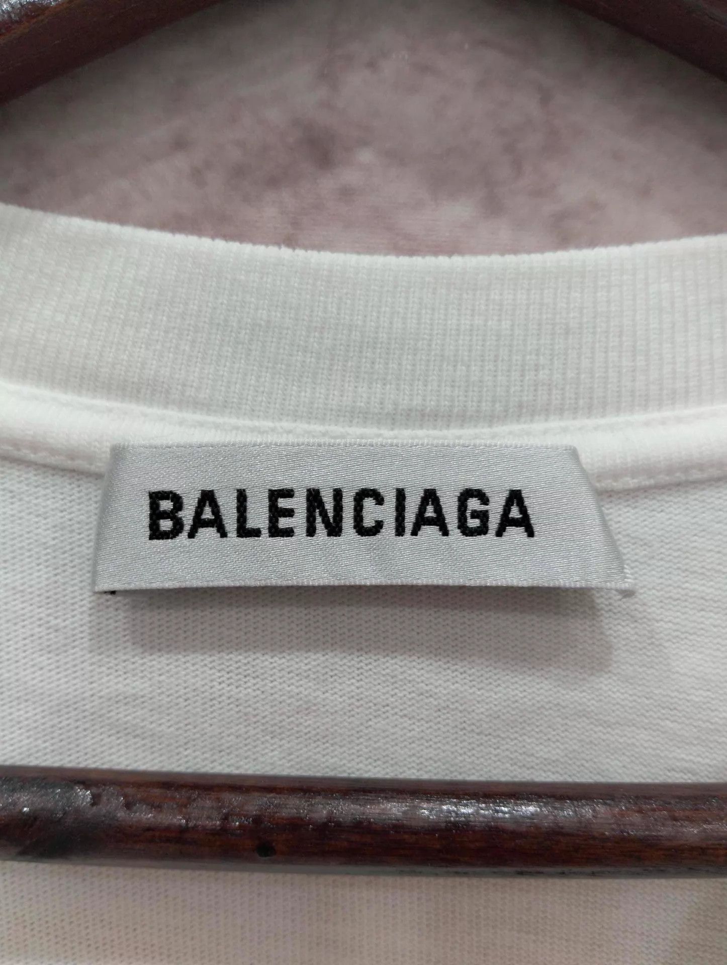 Balenciaga Balenciaga White Crew Neck Short Sleeve T-Shirt XS Size XS / US 0-2 / IT 36-38 - 4 Thumbnail