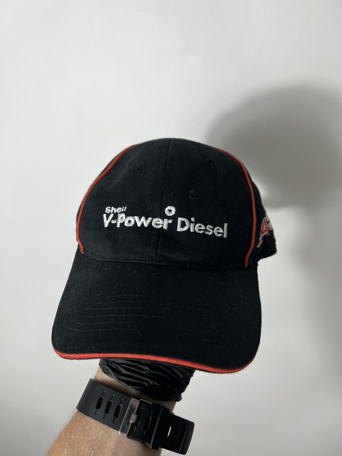 Audi Vintage streetwear racing Shell V-Power Diesel Audi hat cap Size ONE SIZE - 1 Thumbnail