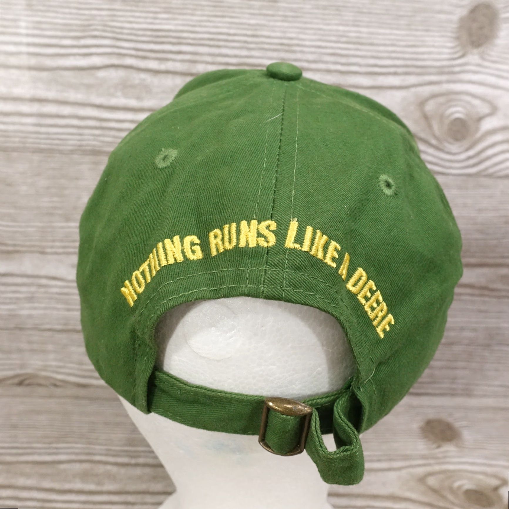 John Deere VINTAGE JOHN DEERE CAMOUFLAGE BASEBALL CAP STRAPBACK GREEN ONE SIZE MEN'S Size ONE SIZE - 6 Thumbnail