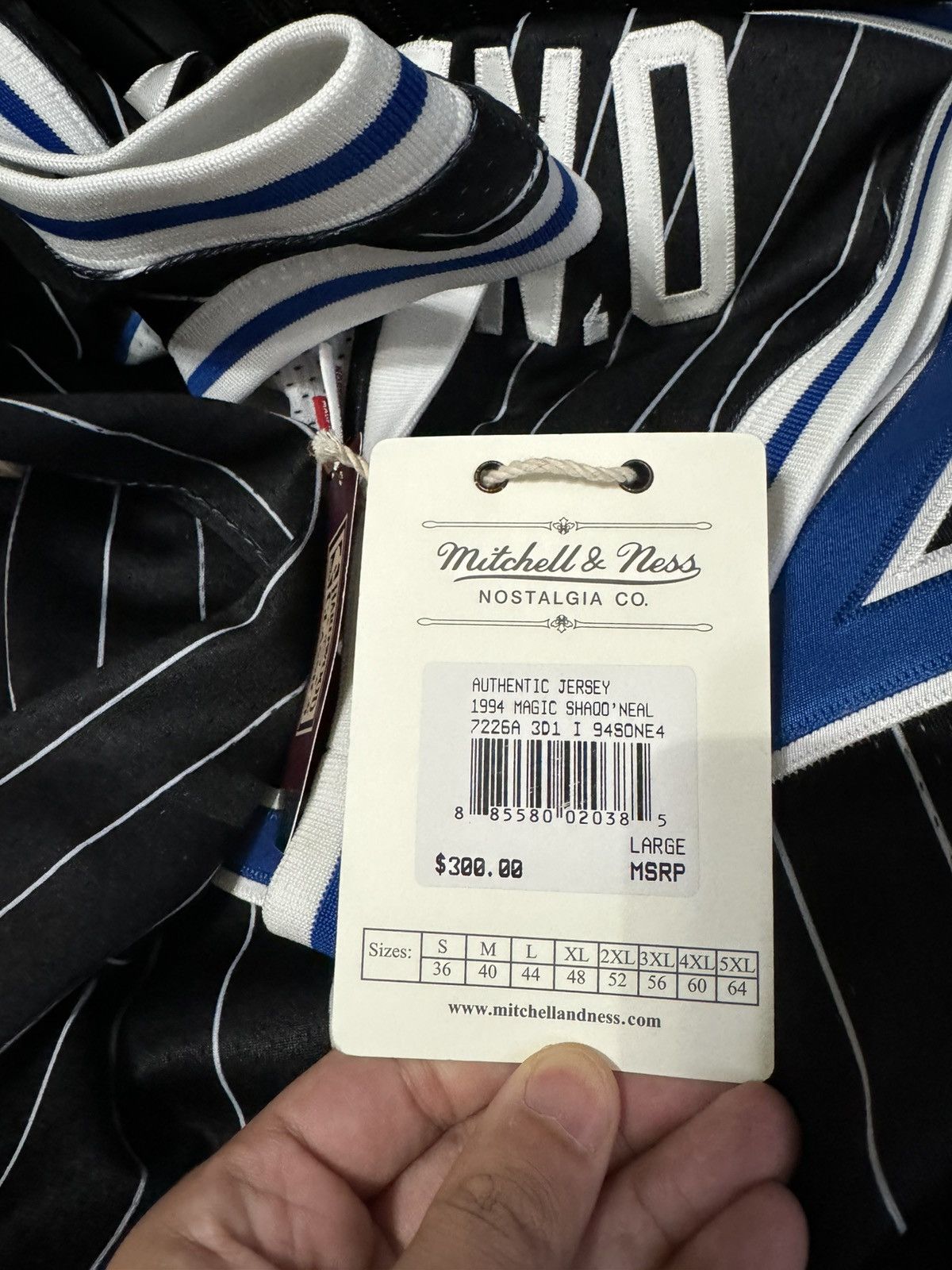 Mitchell & Ness Shaq magic jersey mitchel ness size large brand new Size US L / EU 52-54 / 3 - 4 Thumbnail