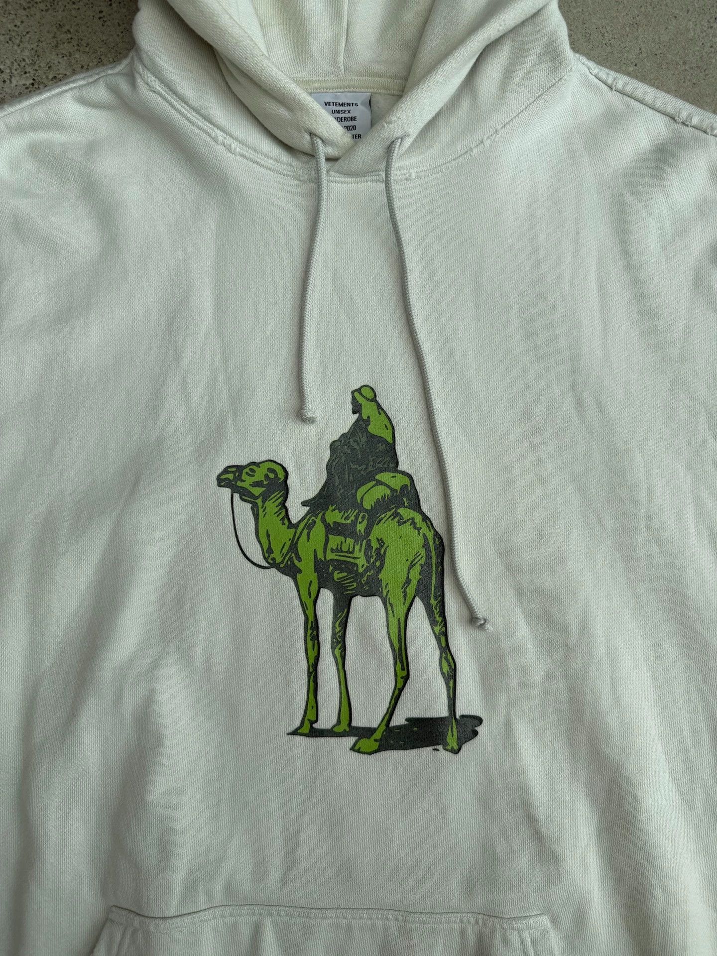 Vetements Vetements 19FW Zoo Season Silk Road Camel Hoodie S Size US S / EU 44-46 / 1 - 4 Thumbnail