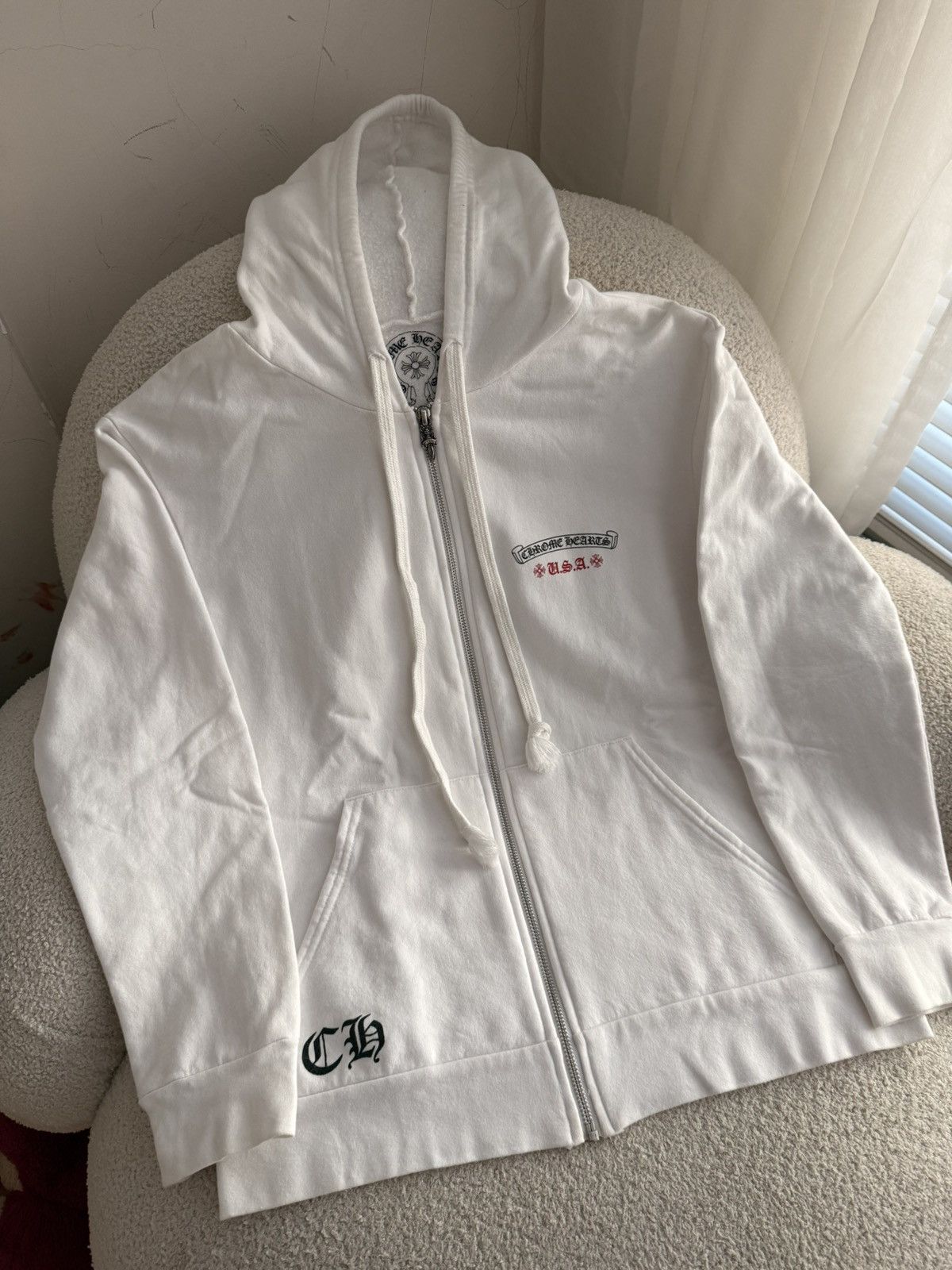 Chrome Hearts Chrome hearts zip flag Size US M / EU 48-50 / 2 - 2 Thumbnail