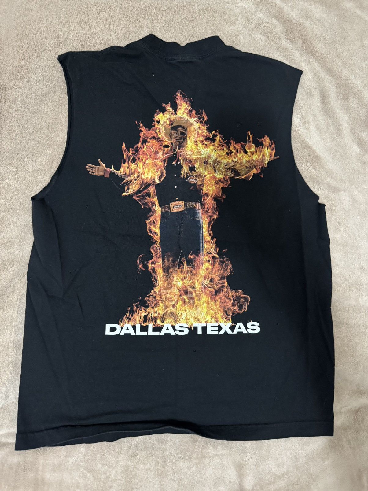 Vintage Gas Line “Dallas Texas” Tank Top Size US M / EU 48-50 / 2 - 2 Thumbnail