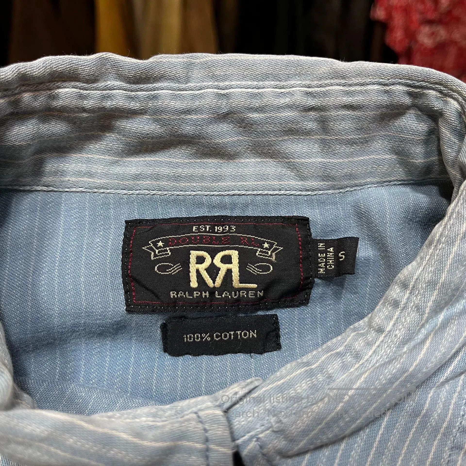 RRL Ralph Lauren Double RL Striped Shirt by Ralph Lauren. Size US S / EU 44-46 / 1 - 3 Thumbnail