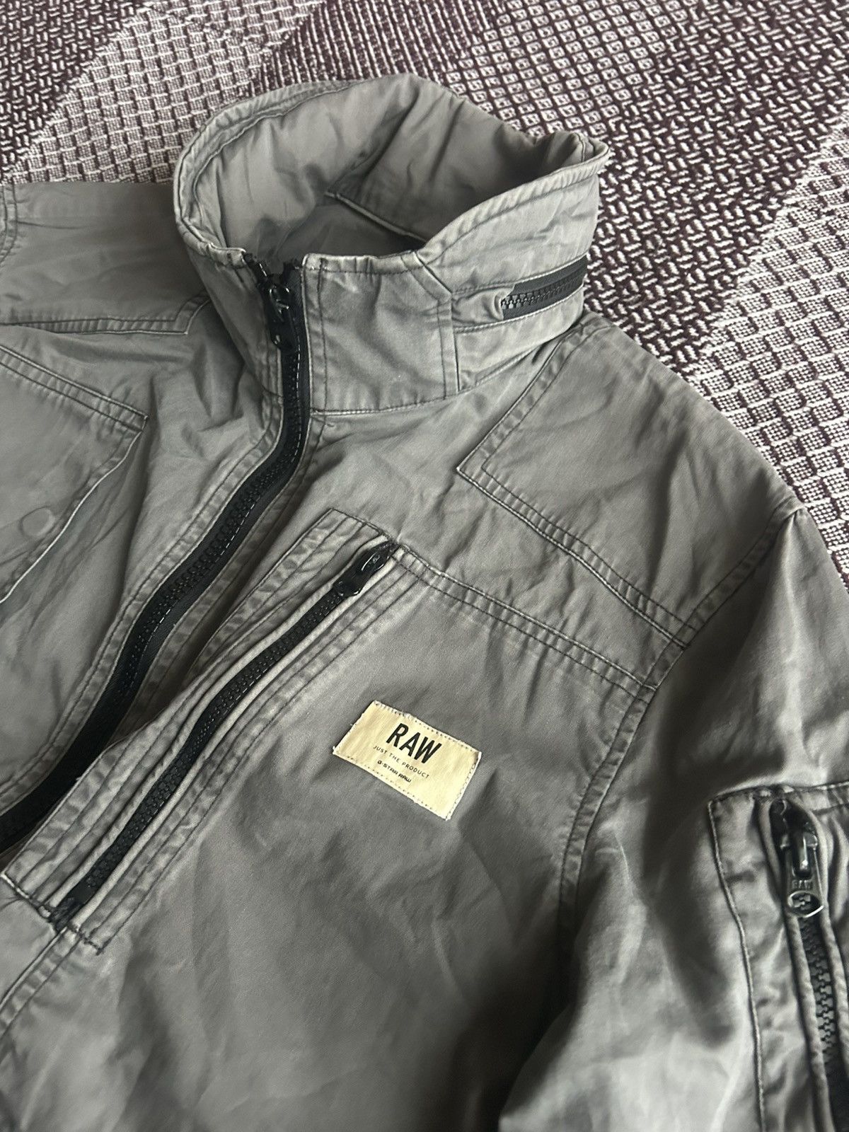 G-Star Vintage G-Star Raw Cargo Line Powel Overshirt Jacket Size L Size US L / EU 52-54 / 3 - 5 Thumbnail