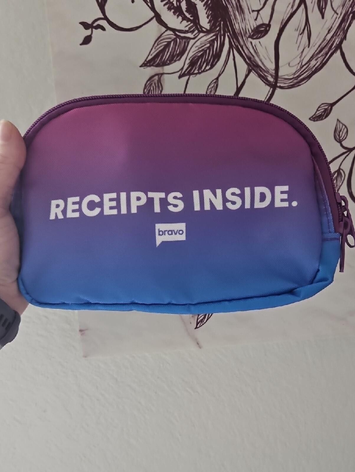 Other Receipts Inside Gradient Pouch with Bravo Logo Size ONE SIZE - 1 Thumbnail