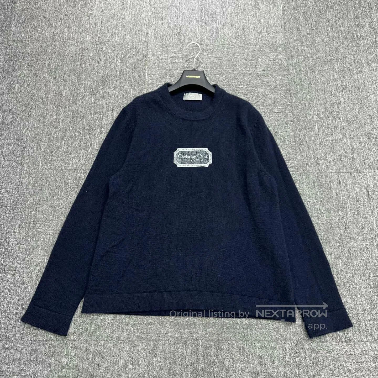 Dior dior embroidered logo cashmere sweater. Size US XL / EU 56 / 4 - 1 Thumbnail