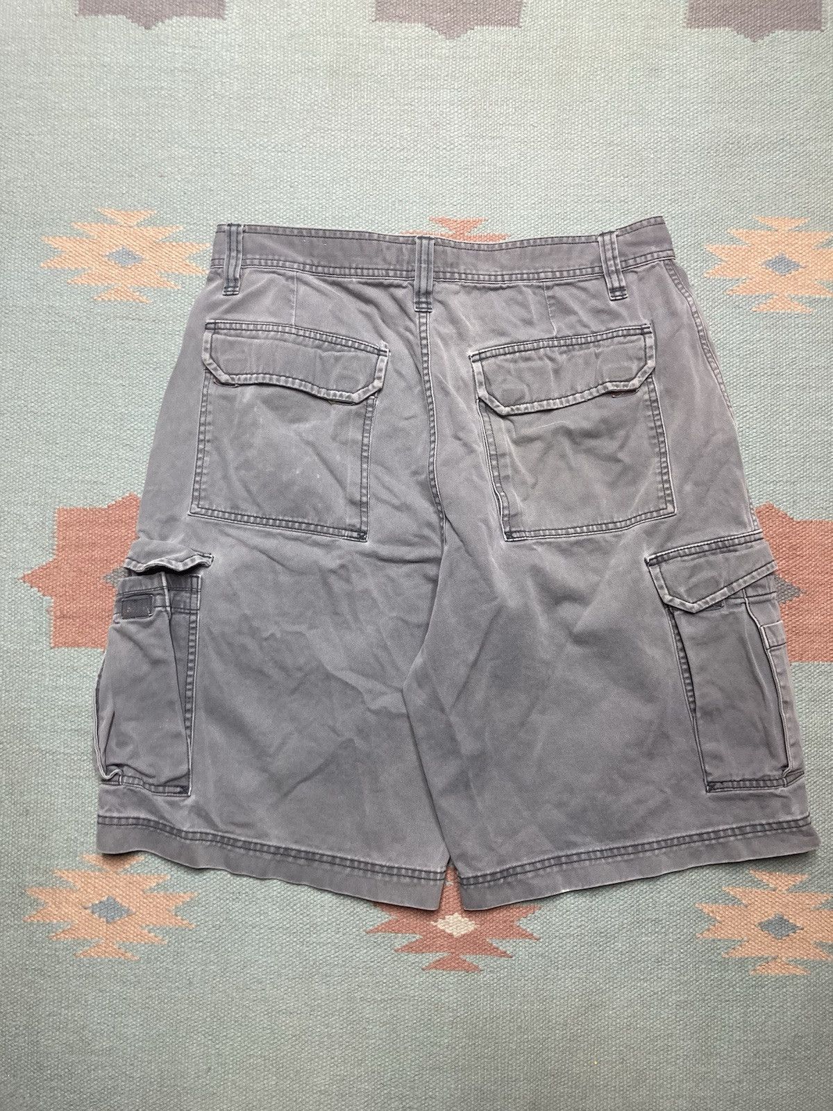 UNIONBAY × Vintage y2k Union bay cargo shorts wide leg baggy skater utility 33 Size US 33 - 6 Thumbnail