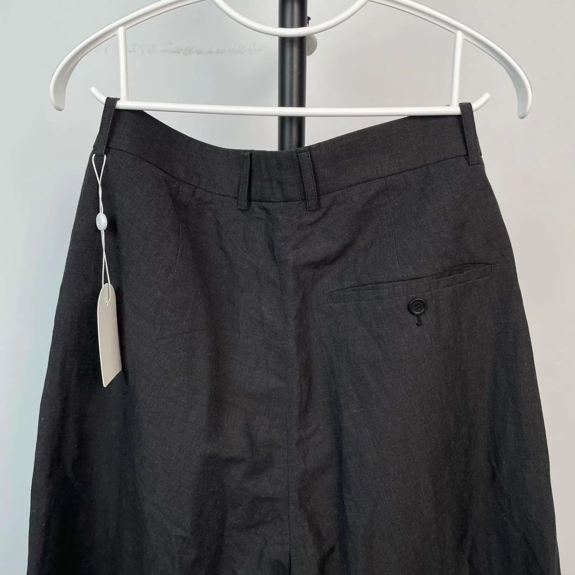 Balenciaga Balenciaga 98 New Gray Black Trousers S Size US 29 - 6 Thumbnail