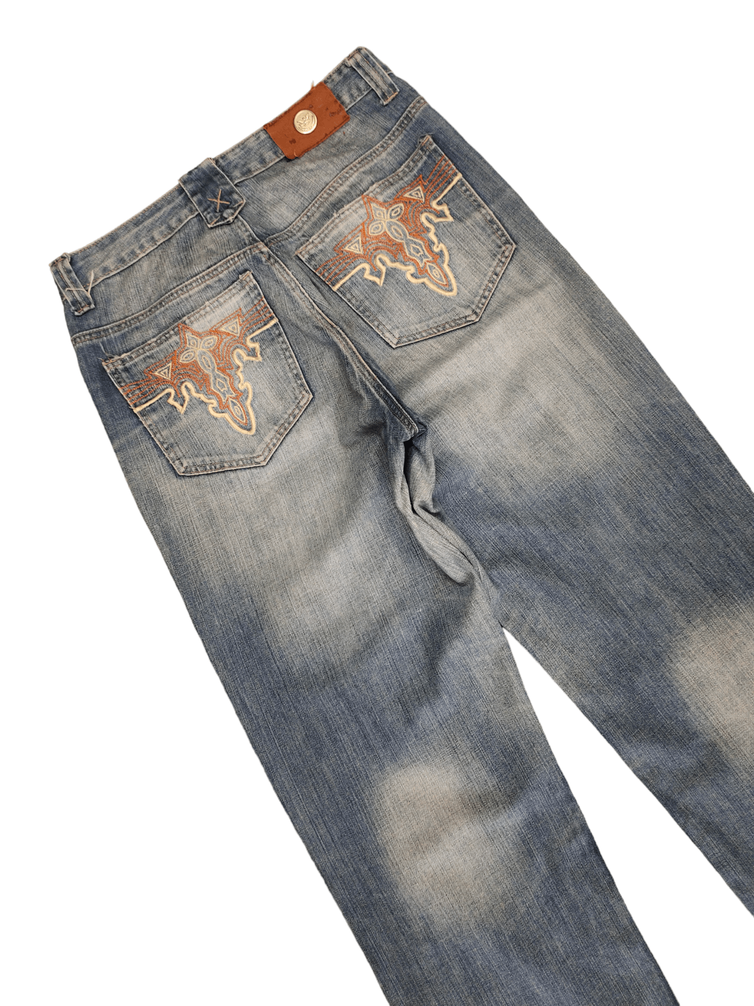 Affliction Loose Jean 90s Antik Denim Wide Leg Affliction True Religion Size US 32 / EU 48 - 6 Thumbnail