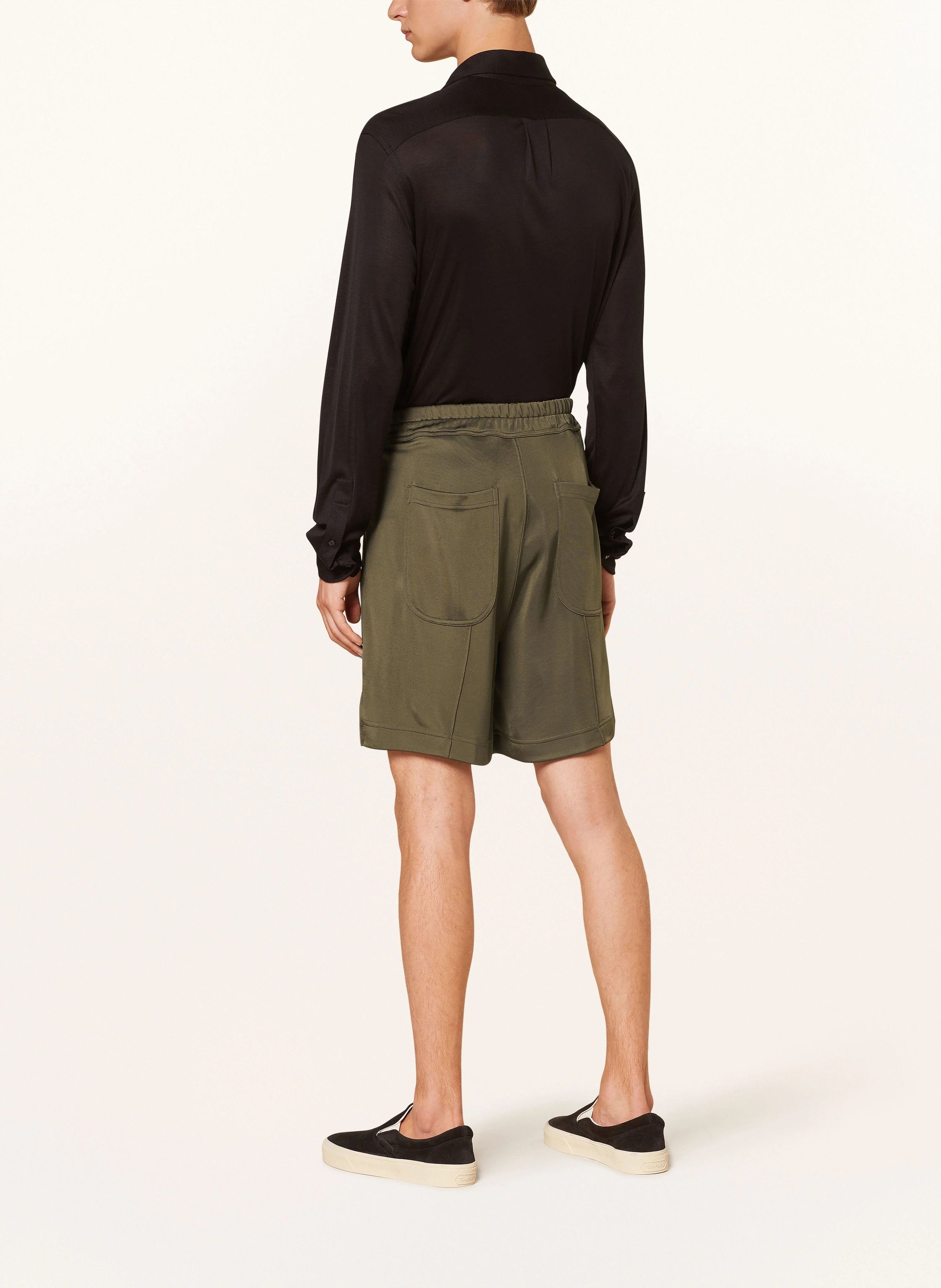 Tom Ford o1w1db10225 JTR003 Short in Khaki Size US 30 / EU 46 - 3 Thumbnail