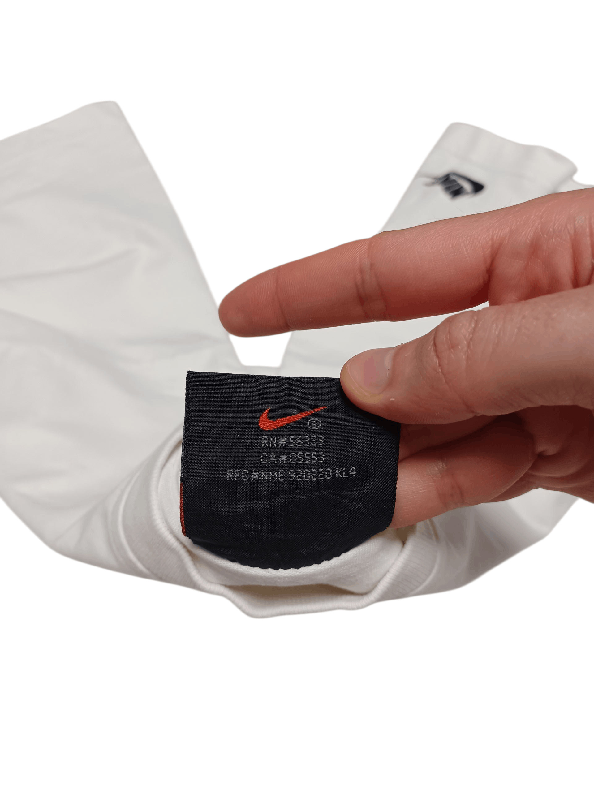 Nike NIKE PREMIER VINTAGE 90S BIGSWOOSH EMBROIDERED TEE Size US M / EU 48-50 / 2 - 6 Thumbnail
