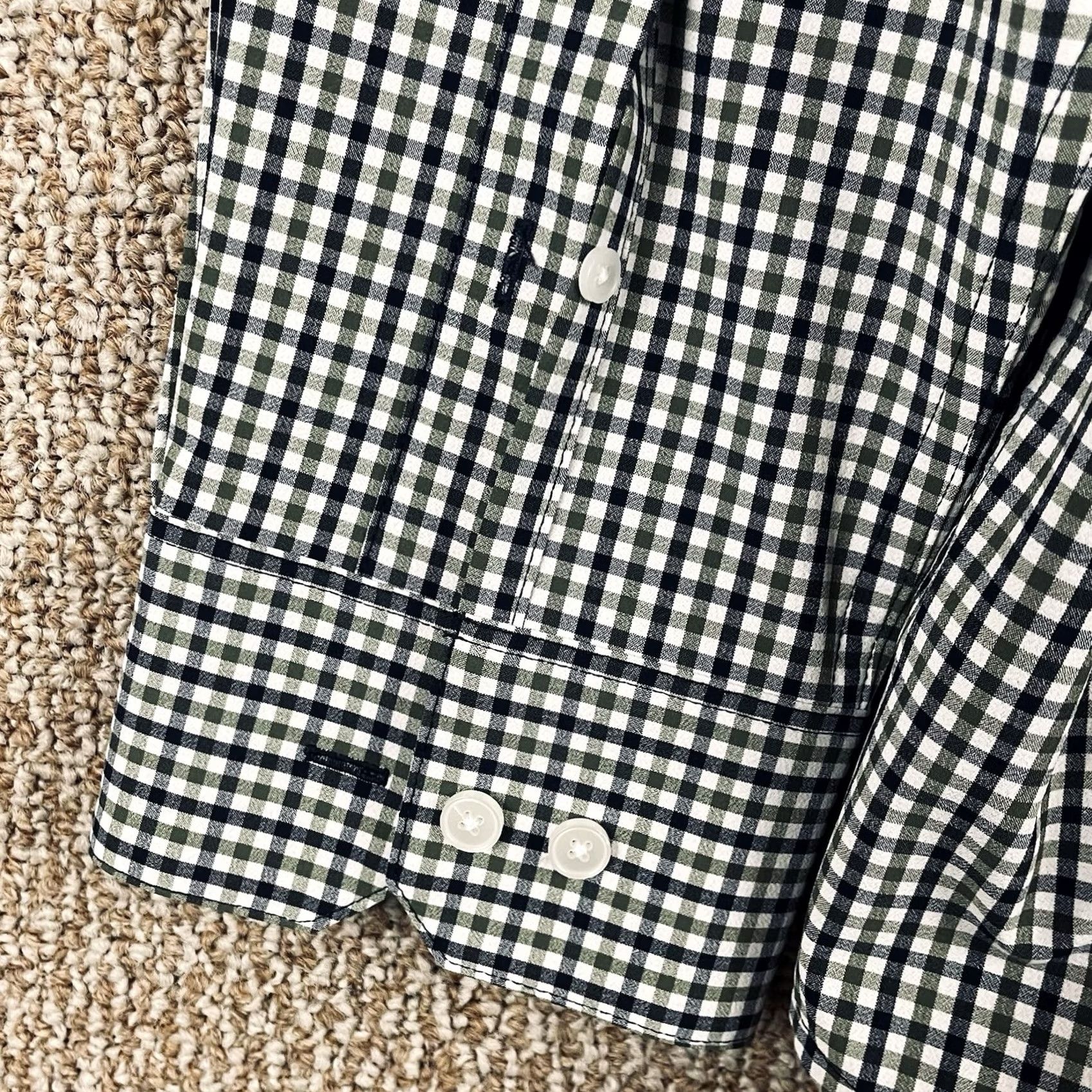 Mizzen+Main Mizzen+Main Leeward Shirt Men’s 2XL Trim Fit Check Long Sleeve Button Up F117 Size US XXL / EU 58 / 5 - 5 Thumbnail