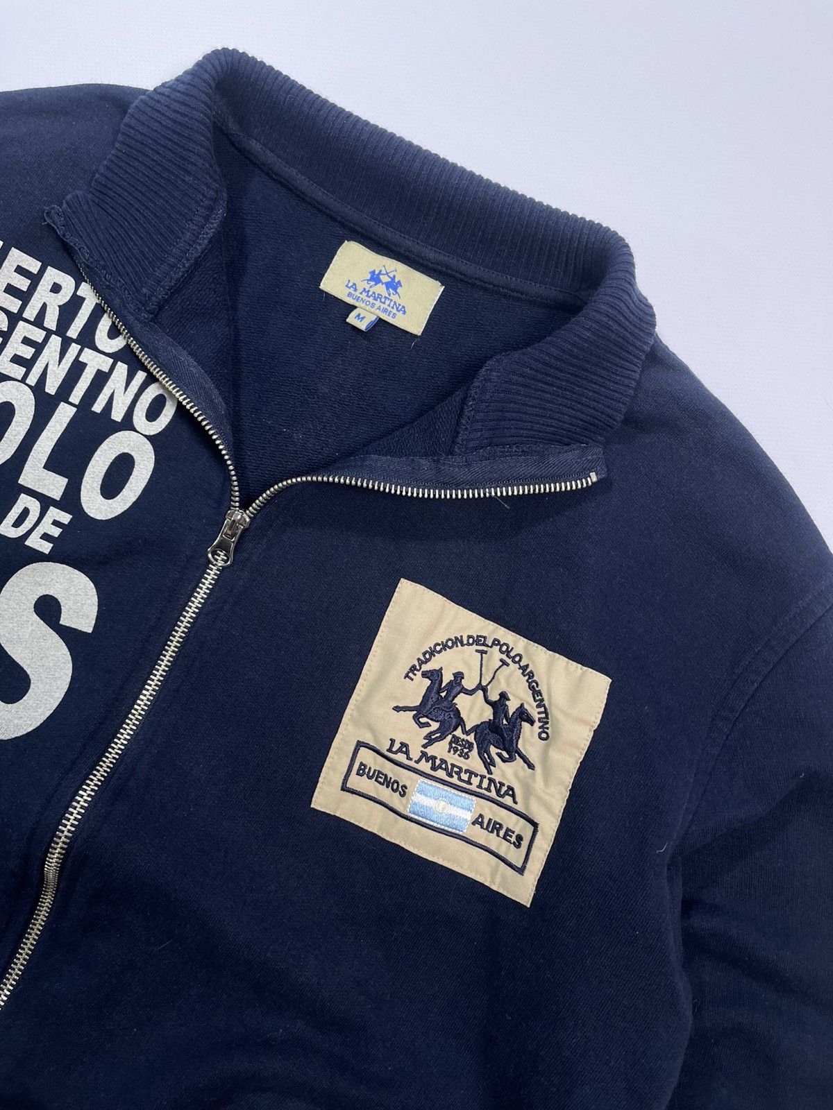 La Martina × Vintage La Martina Argentina racing zip big logo Size US M / EU 48-50 / 2 - 4 Thumbnail