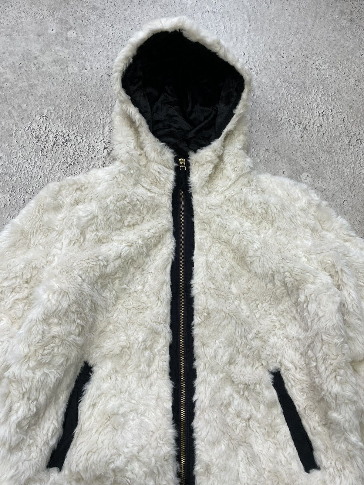 If Six Was Nine × Yohji Yamamoto AvantGarde If Six Was Nine Style Cropped Fur Leather Jacket Size US M / EU 48-50 / 2 - 5 Thumbnail