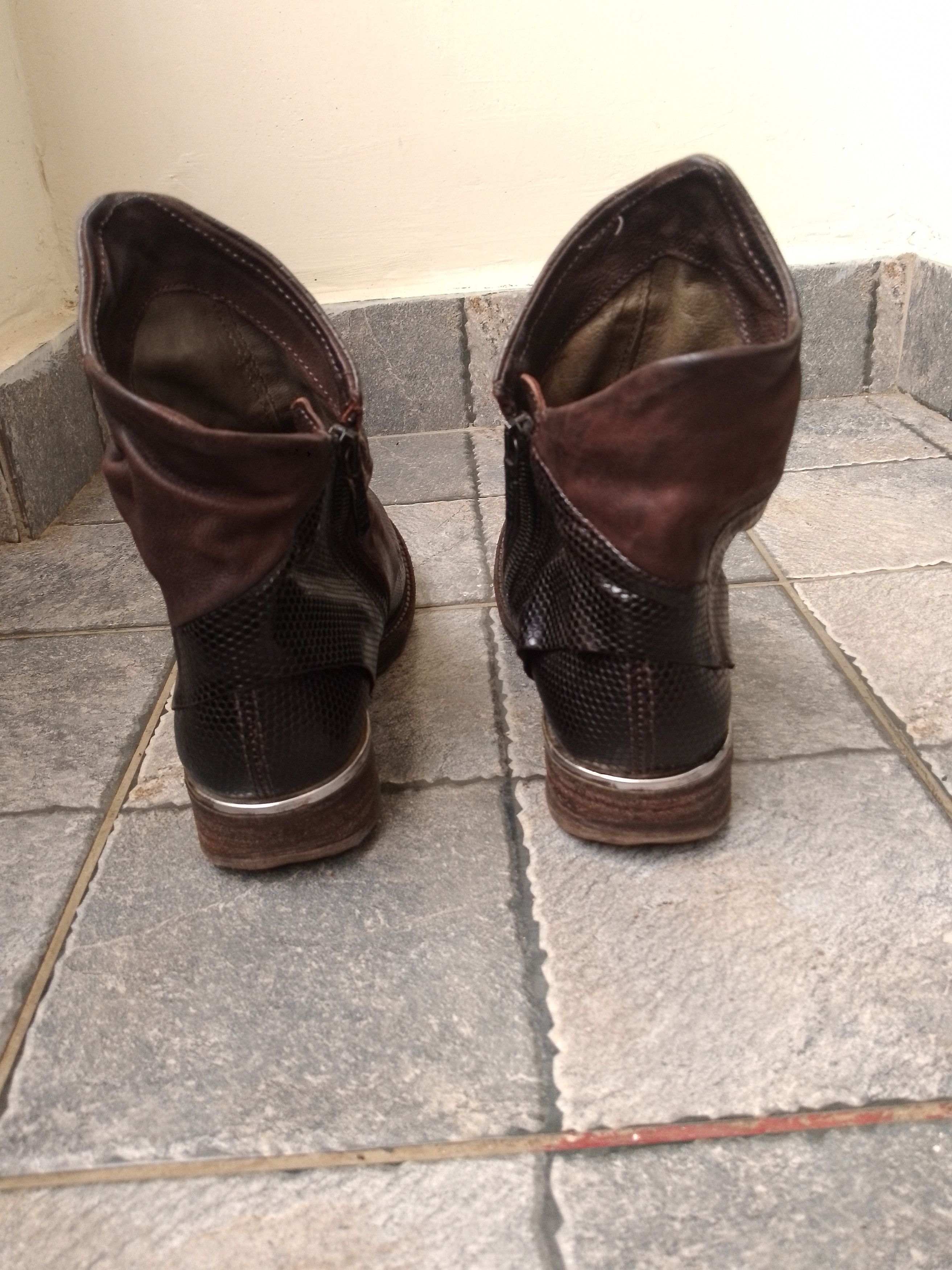 A.S.98 SAINT METAL BOOTS Size US 8 / IT 38 - 13 Thumbnail