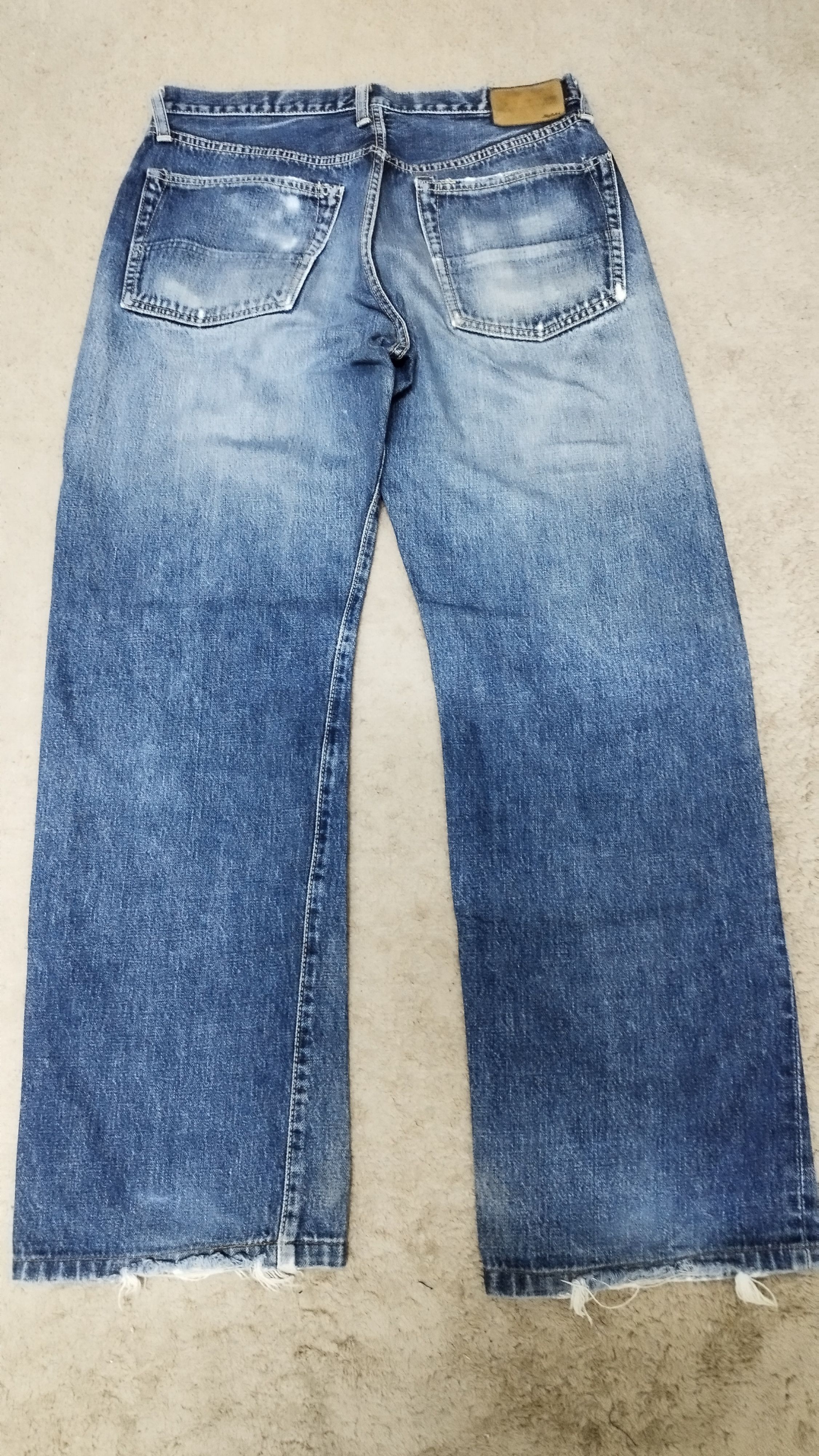 Big John × Japanese Brand Big john gold selvedge distressed Size US 32 / EU 48 - 2 Thumbnail