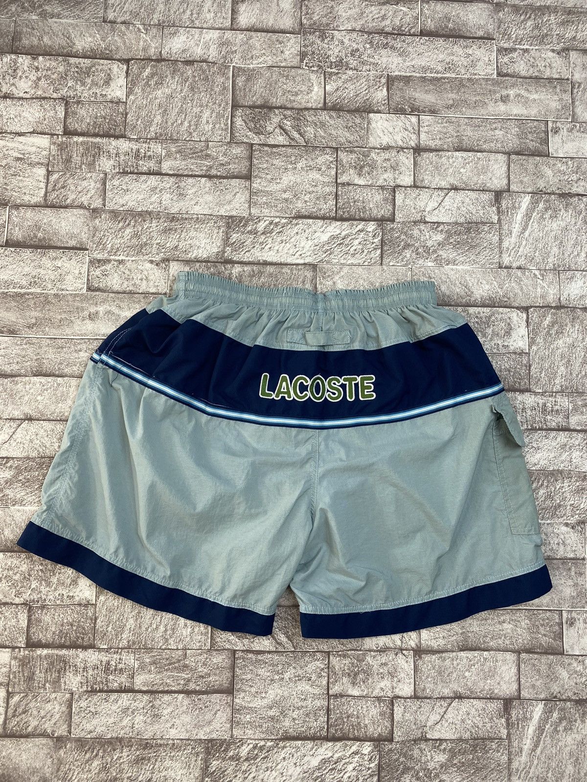 Lacoste × Vintage Rare Hype Vintage Lacoste Shorts Size US 32 / EU 48 - 15 Thumbnail